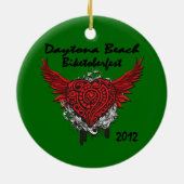 Verzierung Daytona Beach Biktoberfest 2012 Keramikornament (Hinten)