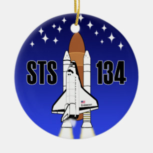 Verzierung der Bemühungs-STS-134 Keramikornament