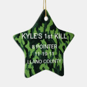 Verzierung "der ERSTEN ROTWILD" Keramikornament (Rechts)