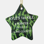 Verzierung "der ERSTEN ROTWILD" Keramikornament (Links)