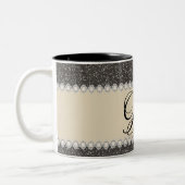 Verzierung der Girly Zweifarbige Tasse (Links)