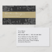 Verzierung der Visitenkarten Visitenkarte (Vorne/Hinten)