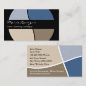 Verzierung der Visitenkarten Visitenkarte (Vorne/Hinten)