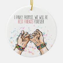 Verzierung des beste Freund-Finger-Versprechen-|