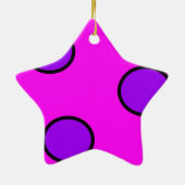 Verzierung des Bonbon-16 Keramikornament (Hinten)