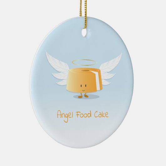 Verzierung des Engels-Nahrungsmittelkuchen-| Keramik Ornament (Rechts)