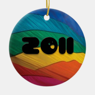 Verzierung des Gay Pride-2011 Keramik Ornament