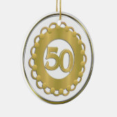 Verzierung des Gold50. Keramikornament (Rechts)