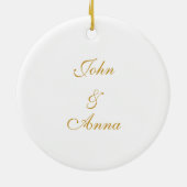 Verzierung des Gold50. Keramikornament (Hinten)