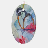 Verzierung des Schmetterlinges 10 Keramikornament (Links)