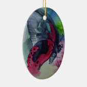 Verzierung des Schmetterlinges 25 Keramik Ornament (Rechts)