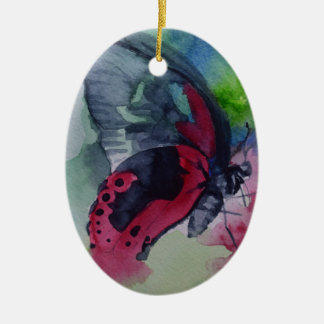 Verzierung des Schmetterlinges 25 Keramik Ornament