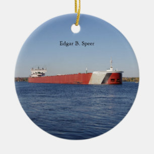 Verzierung Edgar B. Speer Keramik Ornament