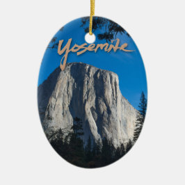 Verzierung EL Capitan Yosemite Keramikornament