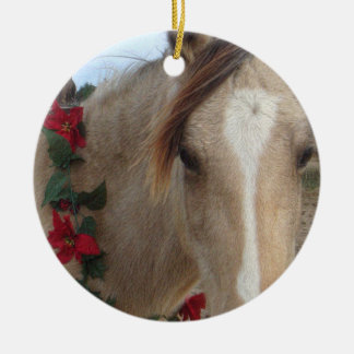 Verzierung - Feiertags-Pferd Keramikornament