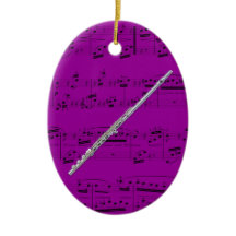 Verzierung - Flöte - wählen Sie Ihre Farbe aus