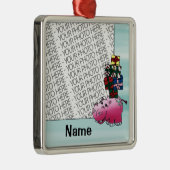 Verzierung, Foto u. Namen-Schablonen-niedliches Ornament Aus Metall (Rechts)