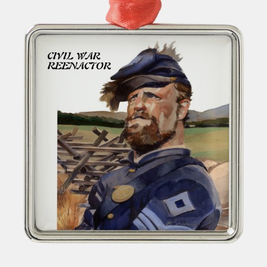 VERZIERUNG, für REENACTOR Silbernes Ornament (Vorne)