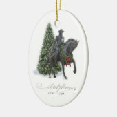 Verzierung General-Anthony Wayne Keramik Ornament (Links)