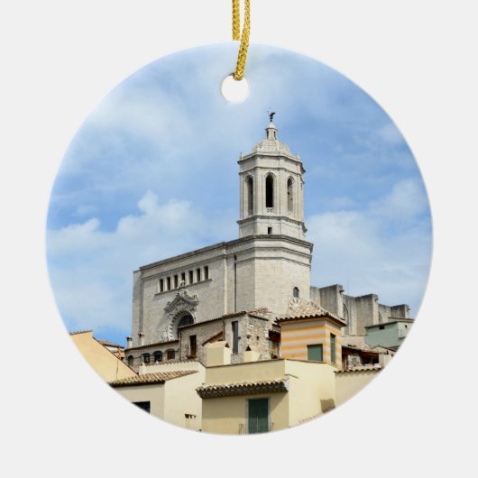 Verzierung Gironas (Gerona) Keramik Ornament (Vorne)