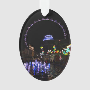 Verzierung High Roller-Riesenrad-Las Vegass #4 Ornament