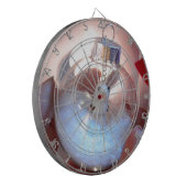 Verzierung II Dartscheibe (Vorderseite Links)