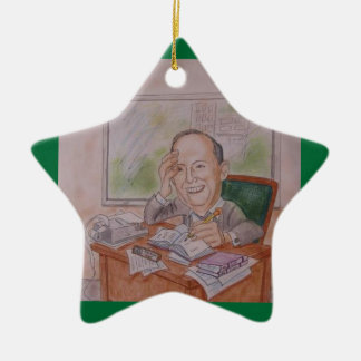 Verzierung:  Karikatur, Vintag Keramikornament