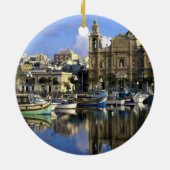 Verzierung LONDONS Großbritannien Keramik Ornament (Hinten)