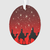 Verzierung mit 3 weisen Männern Ornament (Vorderseite)