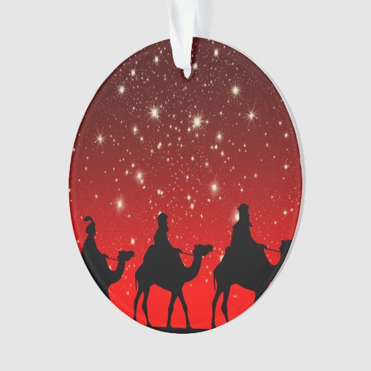 Verzierung mit 3 weisen Männern Ornament (Vorderseite)