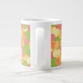 Verzierung mit Äpfeln Jumbo-Tasse (Rückseite)