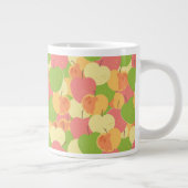 Verzierung mit Äpfeln Jumbo-Tasse (Rechts)