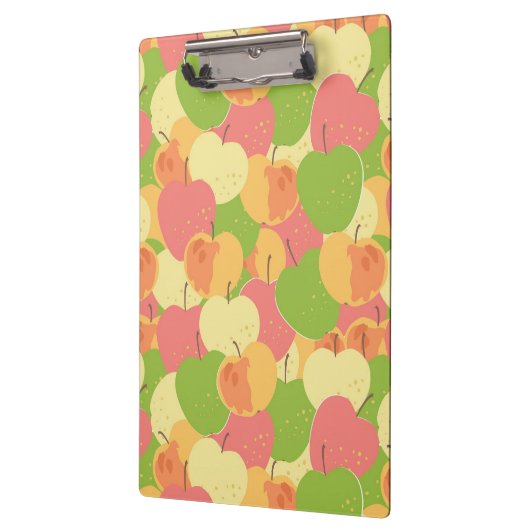 Verzierung mit Äpfeln Klemmbrett (Links)