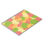 Verzierung mit Äpfeln Notizblock (Linke Seite)