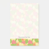 Verzierung mit Äpfeln Post-it Klebezettel (Vorderseite)