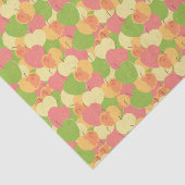 Verzierung mit Äpfeln Seidenpapier (Ausschnitt)