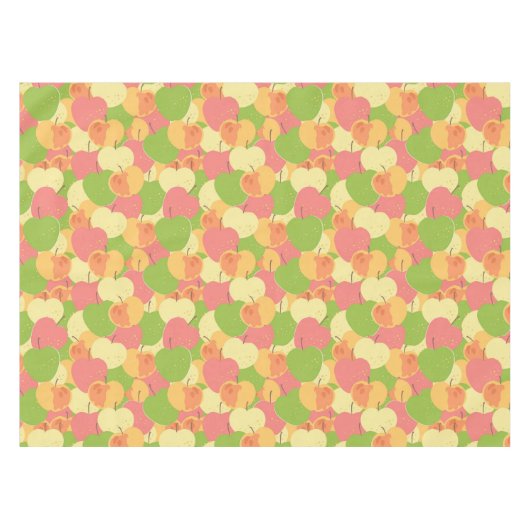 Verzierung mit Äpfeln Tischdecke (Vorderseite (Horizontal))
