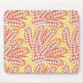 Verzierung mit den Weizenohren Mousepad (Vorne)