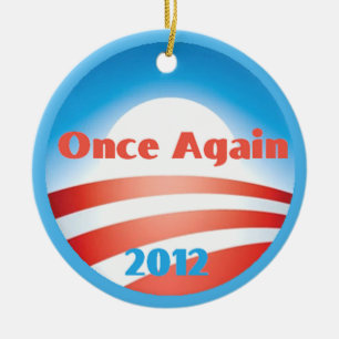 Verzierung Obama 2012 Keramik Ornament