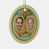 Verzierung Obama 2012 Keramikornament (Rechts)