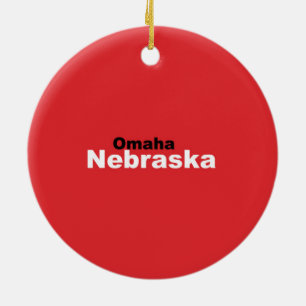 Verzierung Omahas, Nebraska Keramikornament