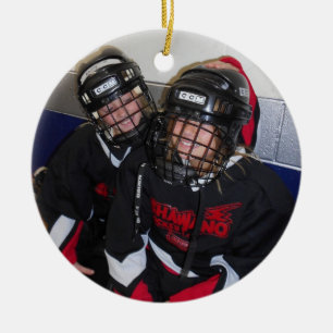 Verzierung - personalisiertes SHL mit Foto Keramikornament