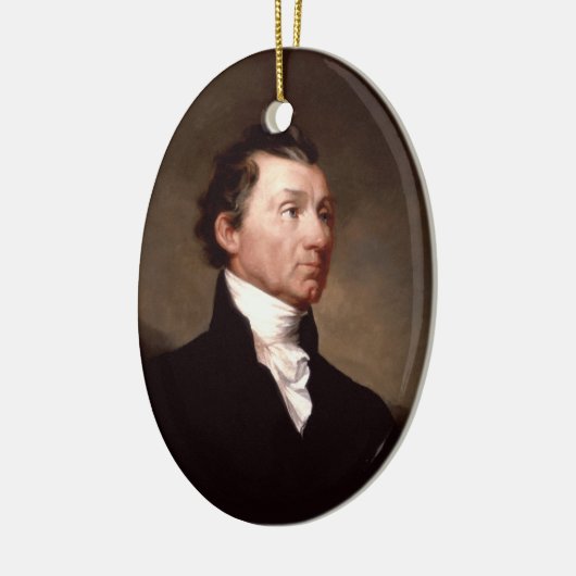 Verzierung Präsidenten-James Monroe Keramik Ornament (Links)