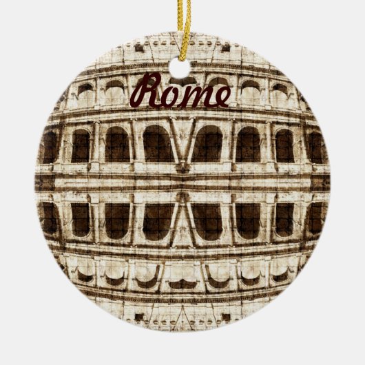 Verzierung Roms, Colosseum Keramik Ornament (Vorne)