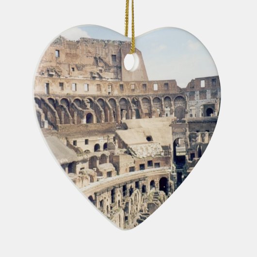 Verzierung Roms, Italien - Colosseum Keramikornament (Rechts)