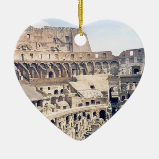 Verzierung Roms, Italien - Colosseum Keramikornament (Vorne)