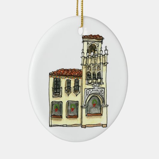 Verzierung San Carlos Kalifornien - Keramikornament (Rechts)