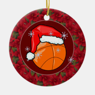 Verzierung - Sankt-Basketball Keramikornament