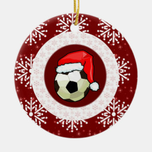 Verzierung - Sankt-Fußball Keramikornament