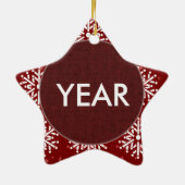 Verzierung - Sankt-Hahn Keramikornament (Hinten)